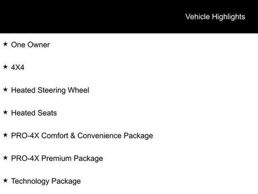 2022 Nissan Frontier PRO-4X