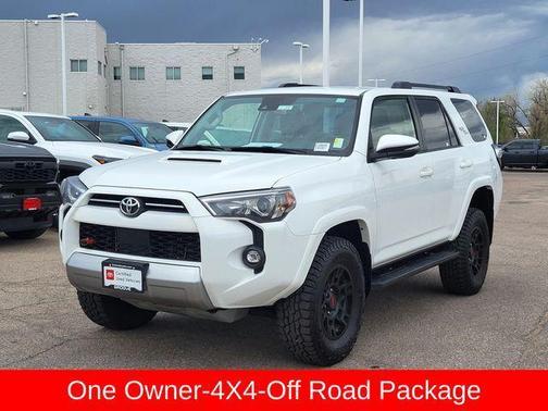 Super White 2021 Toyota 4Runner TRD Off Road Premium