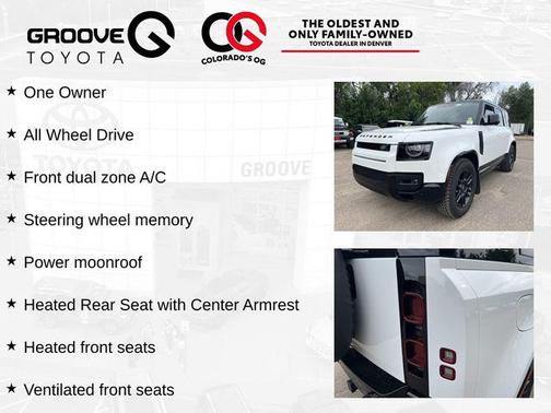Fuji White 2025 Land Rover Defender 110 P400 X-Dynamic SE