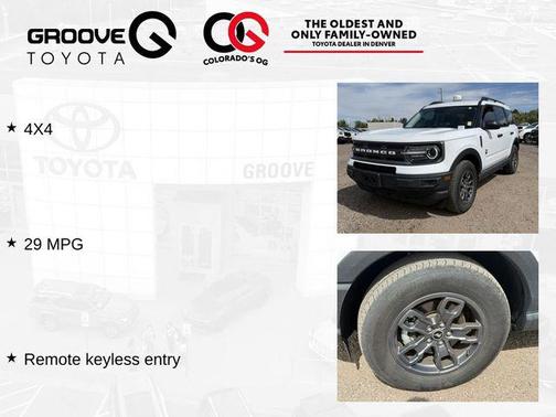 Oxford White 2024 Ford Bronco Sport Big Bend