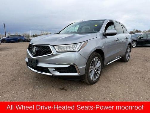 Lunar Silver Metallic 2017 Acura MDX 3.5L w/Technology Package