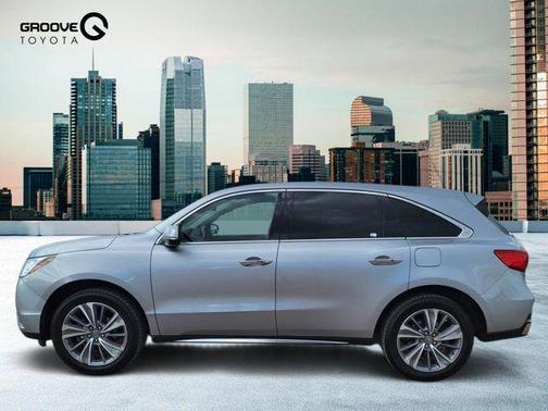 Lunar Silver Metallic 2017 Acura MDX 3.5L w/Technology Package