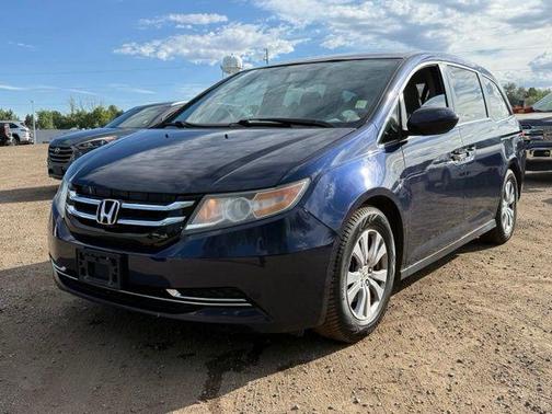 Blue 2016 Honda Odyssey SE