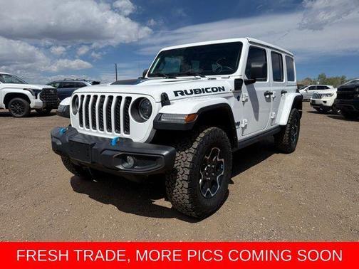 Bright White Clearcoat 2023 Jeep Wrangler 4xe Rubicon