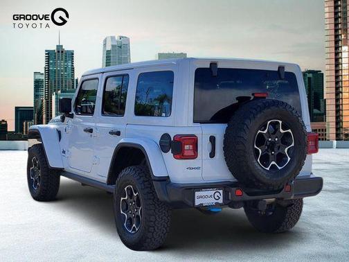 Bright White Clearcoat 2023 Jeep Wrangler 4xe Rubicon