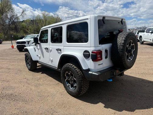 Bright White Clearcoat 2023 Jeep Wrangler 4xe Rubicon