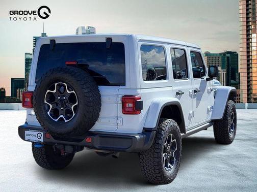 Bright White Clearcoat 2023 Jeep Wrangler 4xe Rubicon