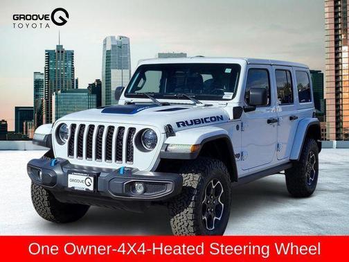 Bright White Clearcoat 2023 Jeep Wrangler 4xe Rubicon
