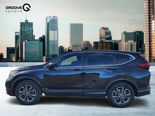 Crystal Black Pearl 2021 Honda CR-V AWD EX-L