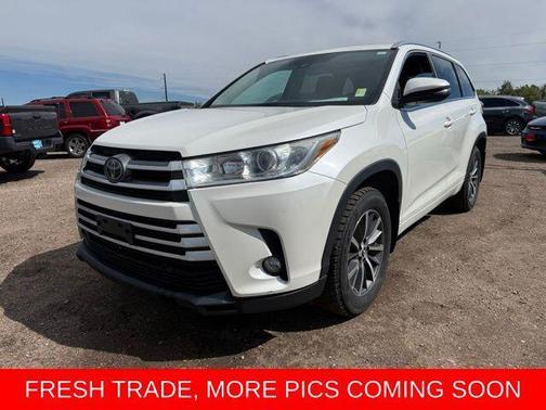 Blizzard Pearl 2018 Toyota Highlander XLE