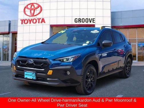Geyser Blue Pearl 2024 Subaru Crosstrek Wilderness