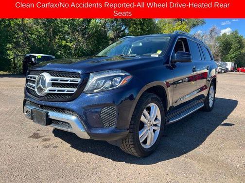 Blue 2017 Mercedes-Benz GLS 450 4MATIC