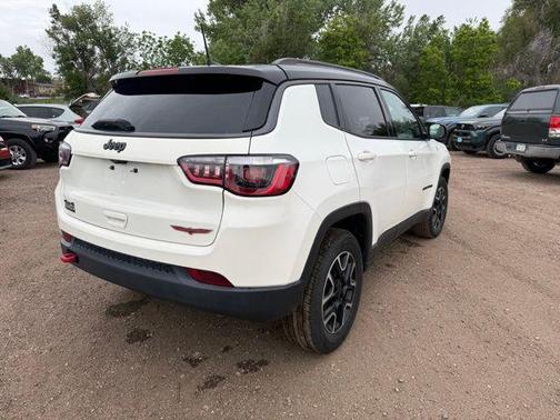 White Clearcoat 2020 Jeep Compass Trailhawk