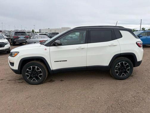 White Clearcoat 2020 Jeep Compass Trailhawk