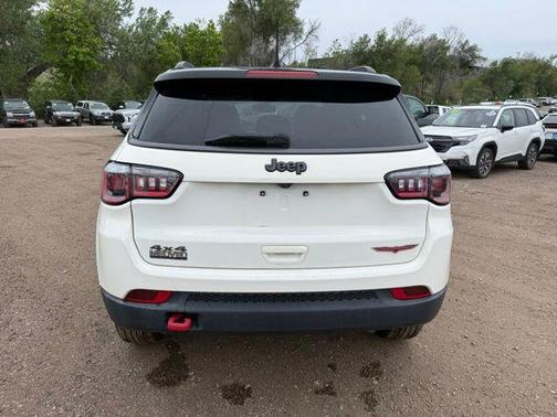 White Clearcoat 2020 Jeep Compass Trailhawk