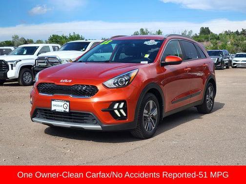 Solar Orange 2022 Kia Niro LXS