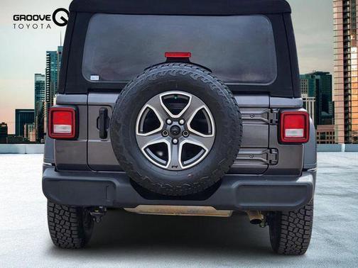 Granite Crystal Metallic Clearcoat 2021 Jeep Wrangler Unlimited Sport