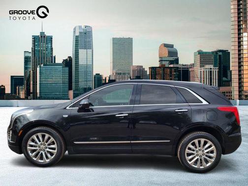 Stellar Black Metallic 2019 Cadillac XT5 Platinum