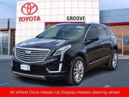 Stellar Black Metallic 2019 Cadillac XT5 Platinum