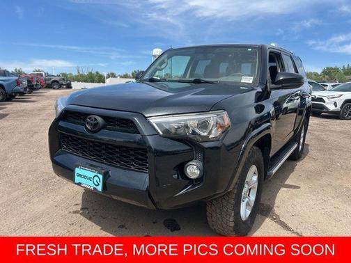 Midnight Black Metallic 2017 Toyota 4Runner SR5