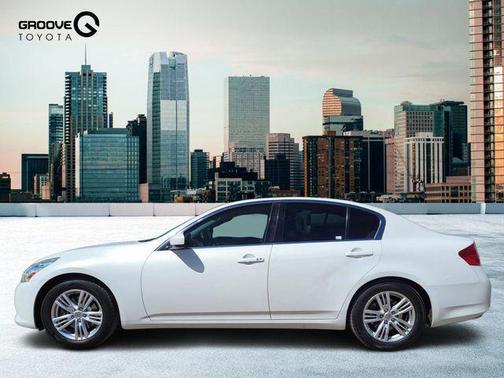 Moonlight White Pearl 2010 INFINITI G37 Journey