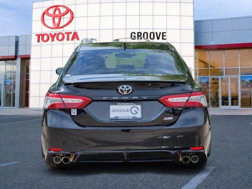 Midnight Black Metallic 2020 Toyota Camry XSE