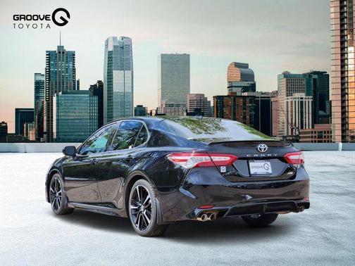 Midnight Black Metallic 2020 Toyota Camry XSE