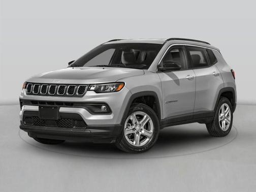 Silver Zynith Metallic Clearcoat 2025 Jeep Compass Trailhawk