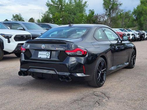 Black Sapphire Metallic 2024 BMW M240 i xDrive