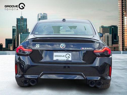 Black Sapphire Metallic 2024 BMW M240 i xDrive