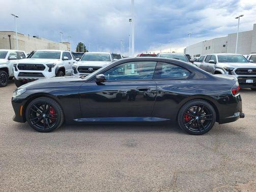 Black Sapphire Metallic 2024 BMW M240 i xDrive