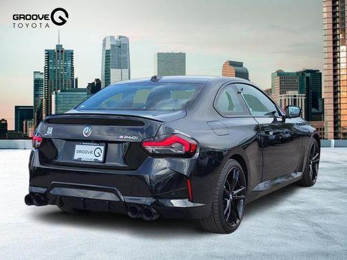 Black Sapphire Metallic 2024 BMW M240 i xDrive