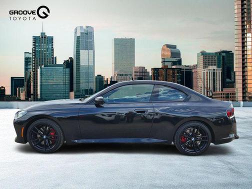 Black Sapphire Metallic 2024 BMW M240 i xDrive
