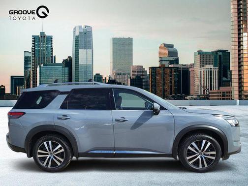 Boulder Gray Pearl 2024 Nissan Pathfinder Platinum 4WD