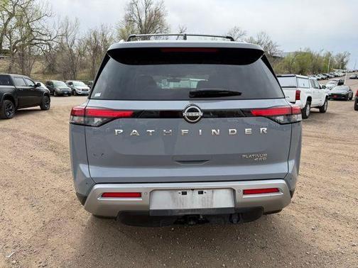 Boulder Gray Pearl 2024 Nissan Pathfinder Platinum 4WD