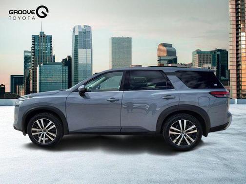 Boulder Gray Pearl 2024 Nissan Pathfinder Platinum 4WD