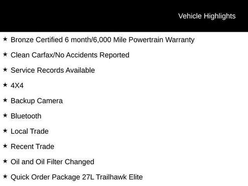 2019 Jeep Cherokee Trailhawk Elite