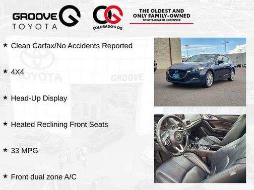 Deep Crystal Blue Mica 2017 Mazda Mazda3 Touring 2.5