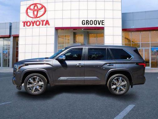 Magnetic Gray Metallic 2024 Toyota Sequoia Capstone