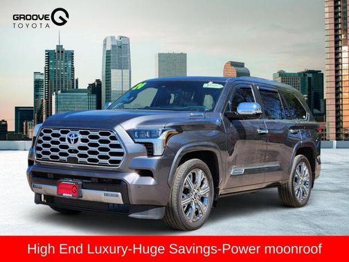 Magnetic Gray Metallic 2024 Toyota Sequoia Capstone
