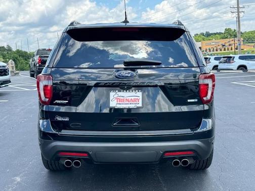 Shadow Black 2018 Ford Explorer sport