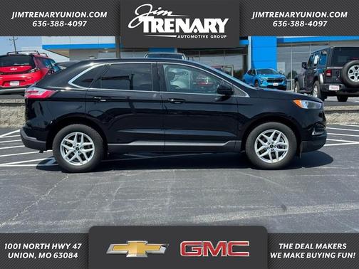 Agate Black Metallic 2024 Ford Edge Sport