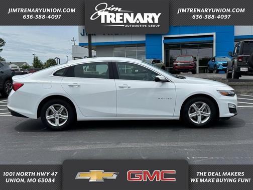 Summit White / White 2024 Chevrolet Malibu 1FL