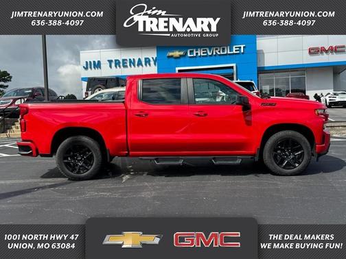 Red 2022 Chevrolet Silverado 1500 Limited RST