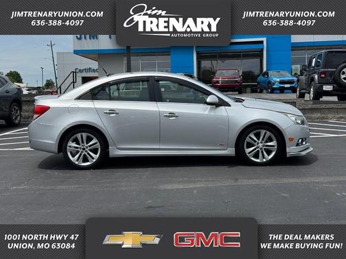 Silver Ice Metallic 2014 Chevrolet Cruze LTZ