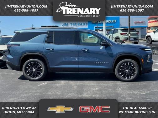 Lakeshore Blue Metallic 2026 Chevrolet Traverse LT