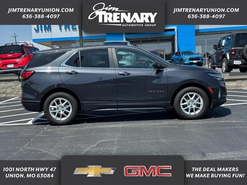 Gray 2022 Chevrolet Equinox 1LT