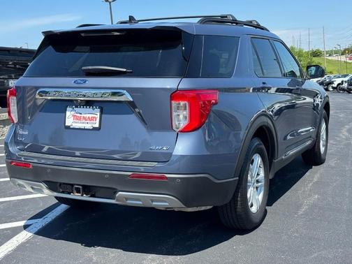 Infinite Blue Metallic Tinted Clearcoat 2021 Ford Explorer XLT