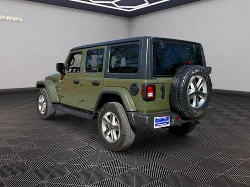 Green 2021 Jeep Wrangler Unlimited Sahara