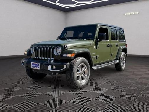 Green 2021 Jeep Wrangler Unlimited Sahara